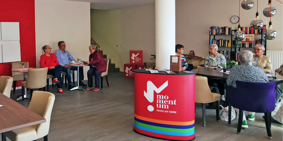 Das Momentum in Neunkirchen ist ein Citypastorales Projekt